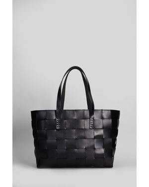Dragon Diffusion Box Weave Basket Tote - Black