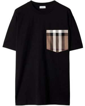 Burberry T-Shirts - Black