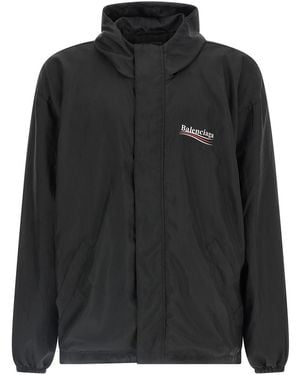 Balenciaga 'Political Campaign' Anorak - Black