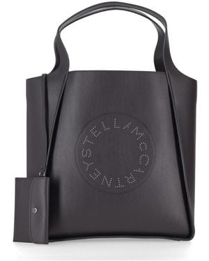 Stella McCartney W/tote Bags Logo - Black