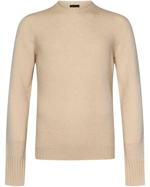 Drumohr Cashmere Sweater - Natural
