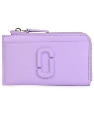 Marc Jacobs Lilac Leather Wallet - Purple