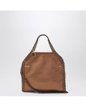 Stella McCartney Bronze Micro Falabella Tote Bag - Brown