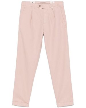 Myths Light Cotton-Blended Pants - Pink