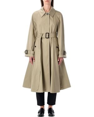 Burberry Ellingham Dk Trench - Natural