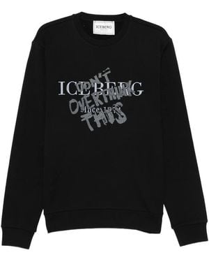 Iceberg Sweatshirts - Black