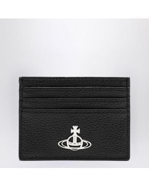Vivienne Westwood Credit Card Holder Orb - Black