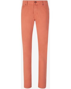 Jacob Cohen Slim Fit Bard Jeans - Orange