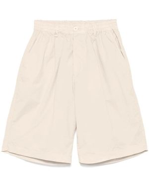 Paura Harrison Short With Pences Clothing - Natural