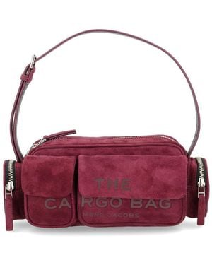 Marc Jacobs Suede Leather Bag - Purple