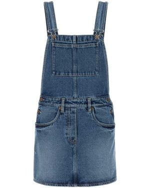 PRADA デニム ミニドレス 国内発送☆PRADA】オーガニックデニム ミニドレス ワンピース