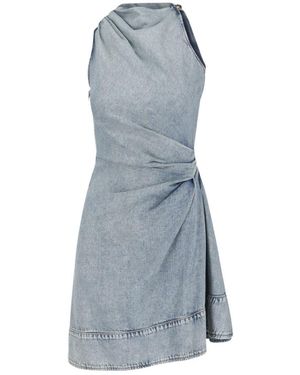 McQueen Midi Dress - Blue
