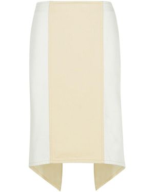 JW Anderson 'Layered' Cotton Skirt - White