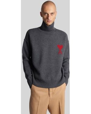 Ami Paris Knitwear - Gray