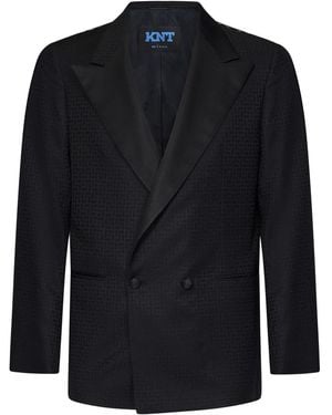 Kiton Dresses Black - Blue