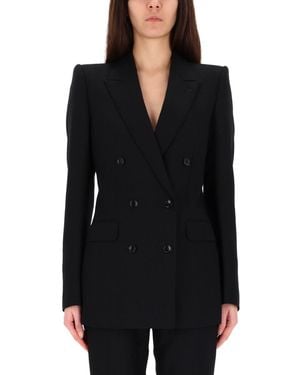 Tom Ford Double-Breasted Jacket - Black