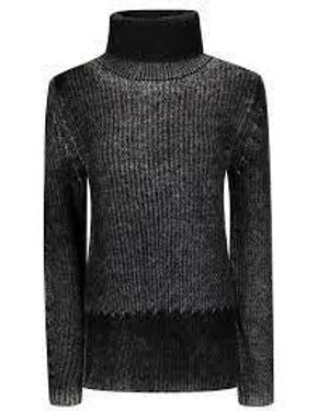 Acne Studios Wool Blend Turtleneck - Black