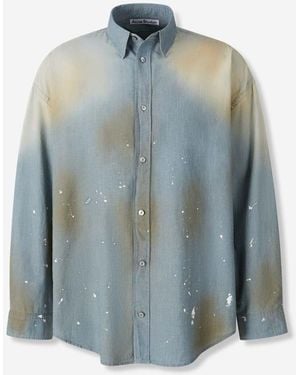 Acne Studios Oversized Denim Shirt - Blue