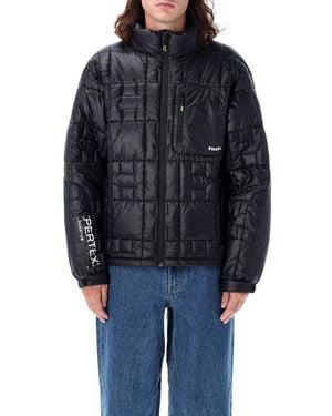 Huf Pertex Quilted Puffer Jacket - Blue