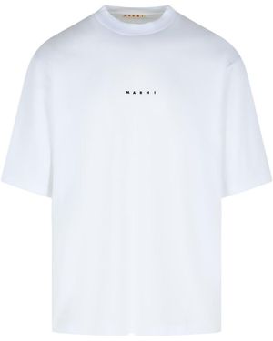 Marni Cotton T-Shirt - White