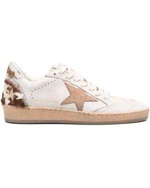 Golden Goose Ball Star Leather Trainers - Pink