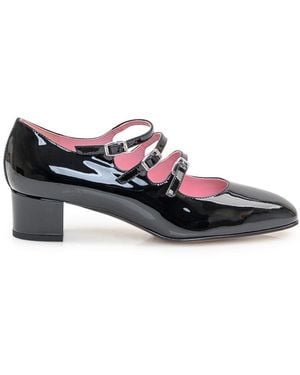 CAREL PARIS Mary Jane Kina Ballet Shoes - White