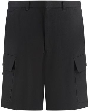 Prada Cotton Bermuda Shorts - Black