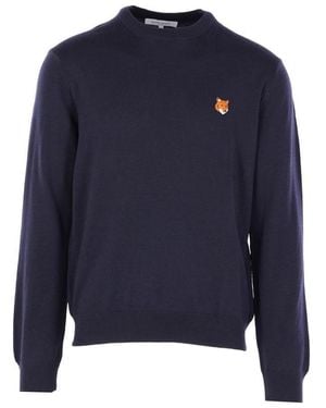 Maison Kitsuné Jumpers - Blue