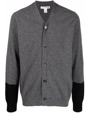 Comme des Garçons Mens Cardigan Knit Clothing - Grey