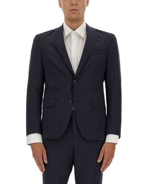 BOSS Slim Fit Dress - Blue