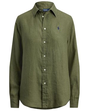 Polo Ralph Lauren Button Front Shirt - Green