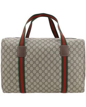 Gucci Gg Travel Bag - Gray