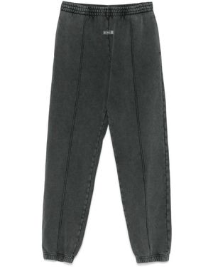 Gcds Sweatpants With Bleached Effect - Gray