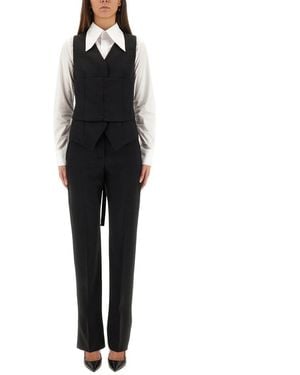 McQueen Vest Corset - Black