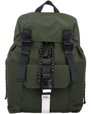 A.P.C. Treck Backpack - Green