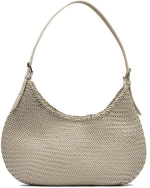 Dragon Diffusion "Luna Mezza" Shoulder Bag - Grey