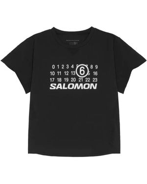 MM6 MAISON MARGIELA X SALOMON T-Shirt - Black