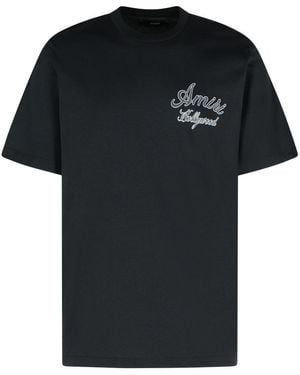 Amiri 'Hollywood' Cotton T-Shirt - Black