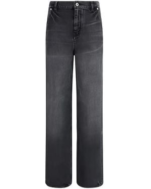 【関税&送料込】Kenzo Cropped Fit Jeans Kenzo Sumire クロップドジーンズ | ブルー | FARFETCH JP