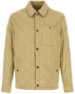 Burberry Jackets - Natural