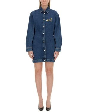 Moschino Denim Dress For - Blue