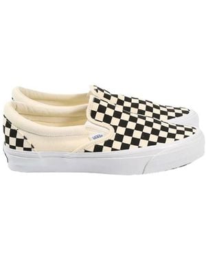 Vans "lx Slip On Reissue 98 Lx Checkerboard" Trainers Shoes - White