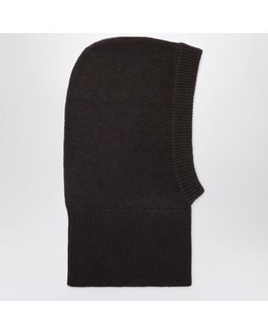 Almada Label Wool And Beanie - Black