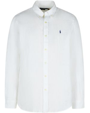 Polo Ralph Lauren Linen Shirt - White