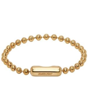 Ambush Chain Bracelet With Balls - Metallic