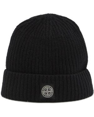 Stone Island Hats Black