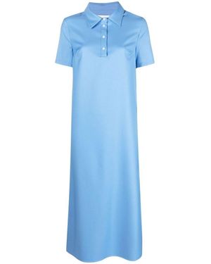 Loulou de Saison Buttoned Long Dress - Blue