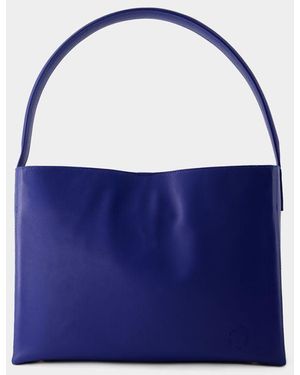 Ines De La Fressange Paris Leonore L Shoulder Bag - Blue