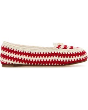Prada Moccasters - Red