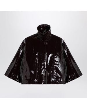 【関税&送料込】Chloe Short Brown Shiny Cotton Cape Chloé Short brown shiny cotton cape – Lord & Taylor